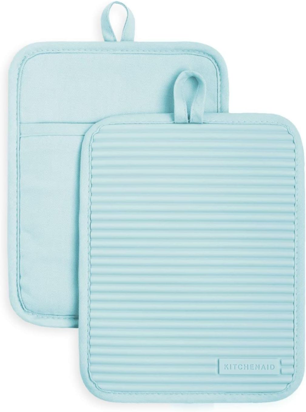 Ribbed Soft Silicone Pot Holder Set, Pot Holders, Oven Mitts, Silicone Pot Holders -2 Pcs Ribbed Soft Silicone Pot Holder Set, Pot Holders, Oven Mitts, Silicone Pot Holders -2 Pcs